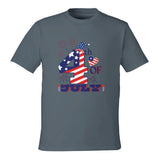 Fourth of July Fireworks Fun - basalt gray - T-shirts