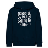 Adios to the Single Life - Premium Unisex Pullover Hoodie - Navy - Hoodies