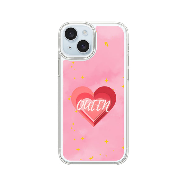 Royal Love Duo - King & Queen Heart iPhone Case - - Tech Accessories