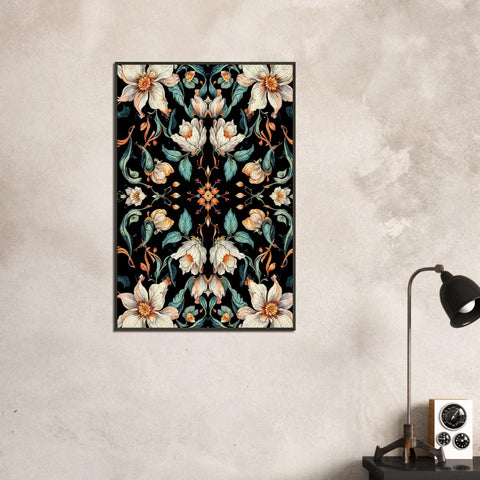 Image of Sophisticated Blooms - Enchanting Floral Wall Art