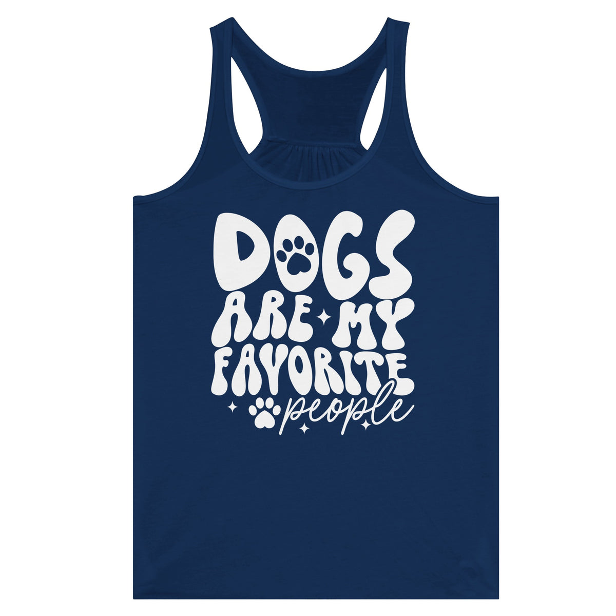 Dogs Are My Favorite People - Wear Your Love! - Midnight - Tank Tops