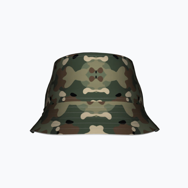 Rugged Style - All-Over Print Camouflage Bucket Hat - - Hats