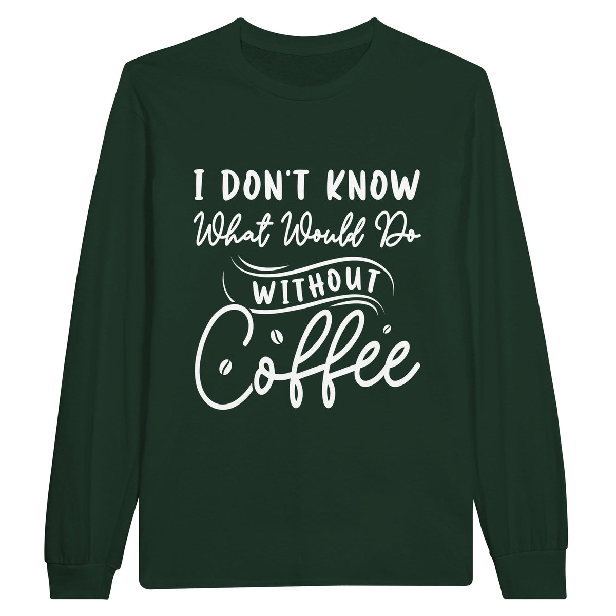 Fuel Your Memories - A Tribute to Coffee on Cotton - Forest Green - Sweatshirt