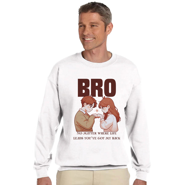 Brotherhood Bond - Always Got Your Back Sweatshirt - - Sweatshirts