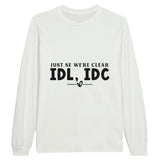 Crystal Clear Communication - Decode the Unspoken - White - Sweatshirts