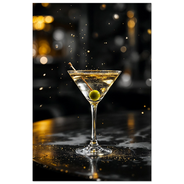Cheers in Gold – Fine Art Poster Gift - - Posters