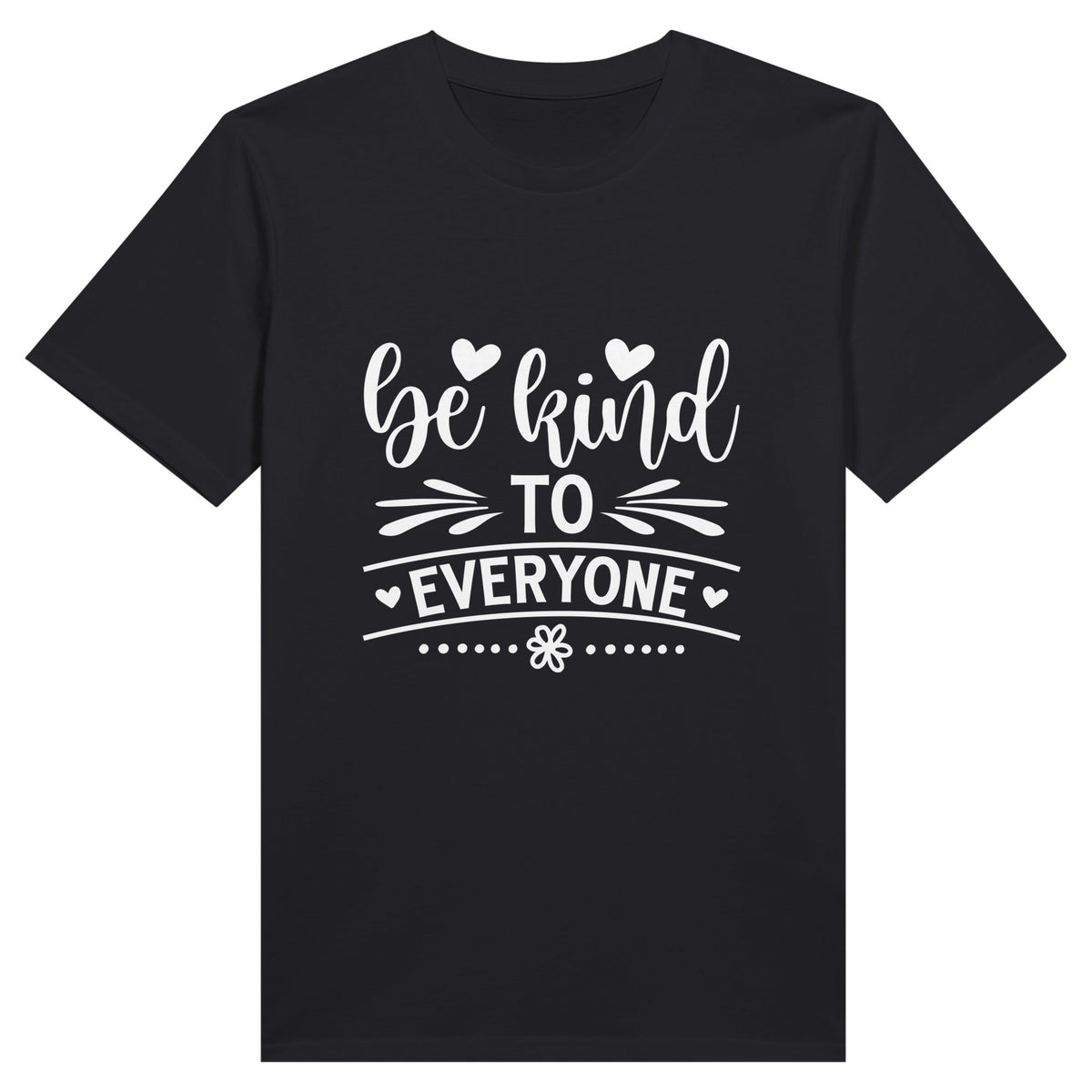 Be Kind Always - Carry the Message with You - Black - T-shirts