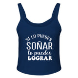 Dreams to Reality - Si lo Puedes Soñar - solid navy blend - Tank Tops