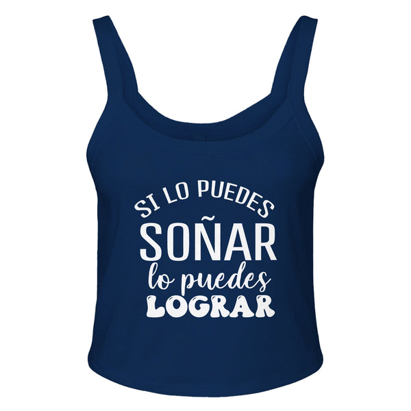 Dreams to Reality - Si lo Puedes Soñar - solid navy blend - Tank Tops