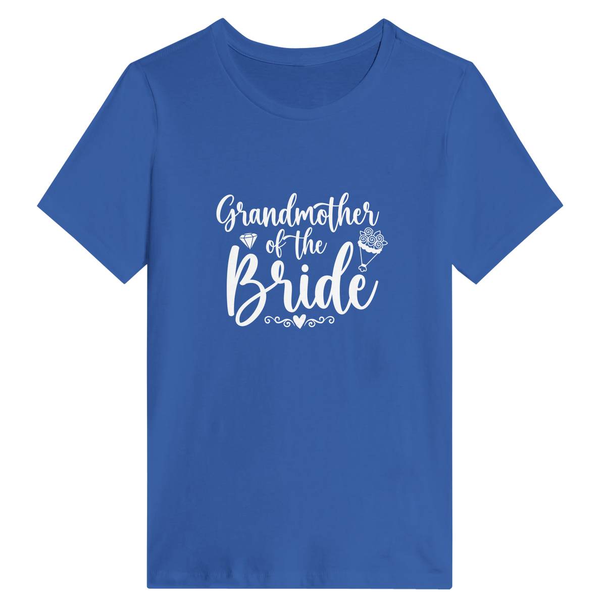 Guardian of Tradition - Celebrate with 'Grand Mother of Bride - True Royal - T-Shirt