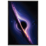 Eternal Gravity – Wooden Framed Poster Gift - Black frame - Wooden Framed Posters