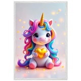 Magical Love – Wooden Framed Poster - - Wooden Framed Posters