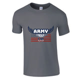 Proudly American - Army Tribute Tee - Charcoal - T-Shirts