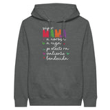 Soulful Sentiments - Embrace Every Emotion Unisex Pullover Hoodie - Graphite Heather - Print Material