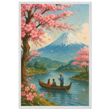 Wooden Framed Poster – Timeless Scenic Art Gift - - Wooden Framed Posters