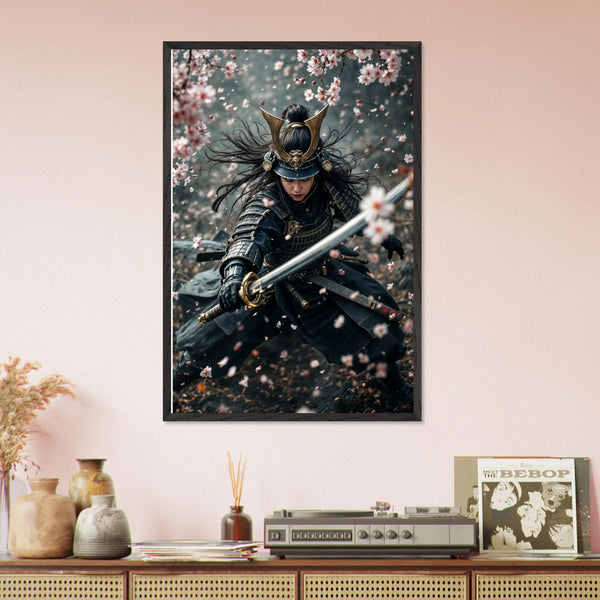 Gift of Strength – Framed Poster - Black frame - Wooden Framed Posters