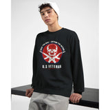 Defend with Pride - U.S. Veteran Patriotic Sweatshirt - Black - Sweatshirts