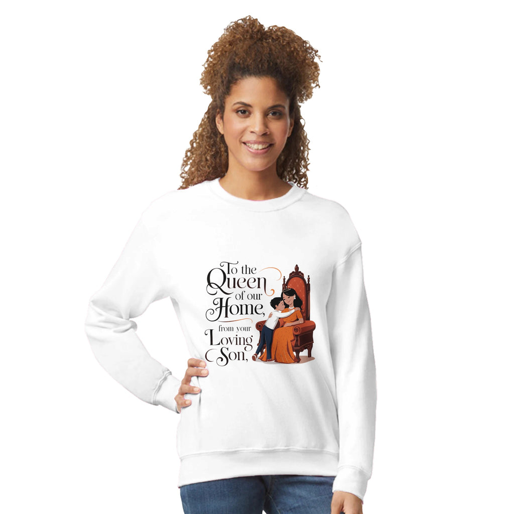 From Son to Queen - A Loving Embrace - - Sweatshirts