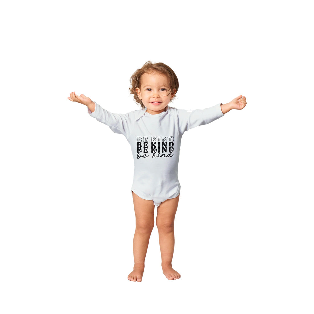 Radiate Goodness - BE KIND Statement Bodysuit - - Baby Jersey Short Sleeve Tee