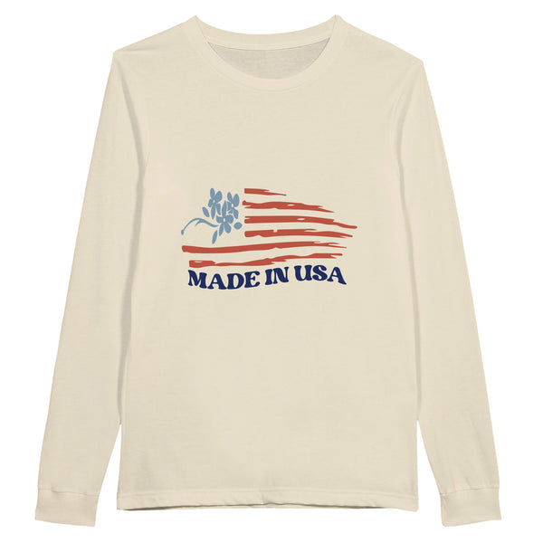 Embrace American Spirit - Made in USA Apparel - Natural - Sweatshirts