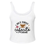 Gossip and Coffee - Essential Combo - solid wht blend - Tank Tops