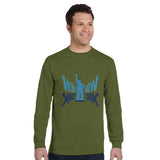 Liberty in Style - New York City Long-Sleeve Tee - Olive - T-shirts