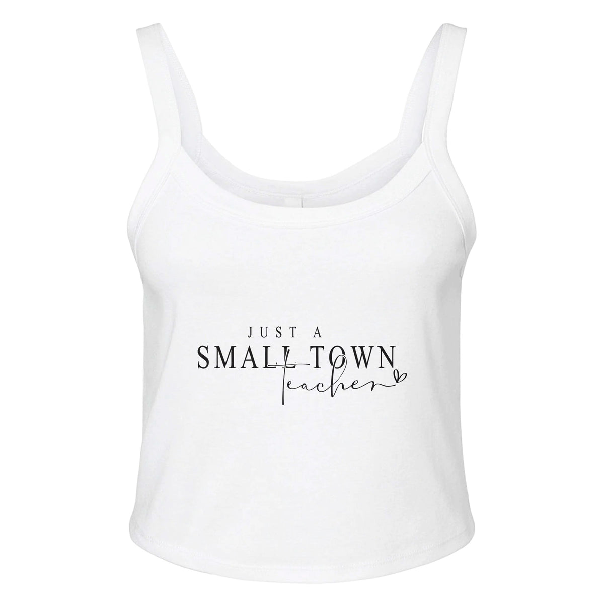 Inspire Locally - Small Town Teacher - solid wht blend - Print Material