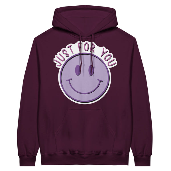 Embrace the Joy - Just for You - Unisex Pullover Hoodie - Maroon - Hoodies