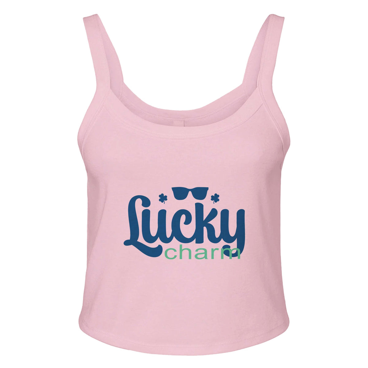 Radiate Luck - Charm Your Way Through - solid pink blend - Print Material