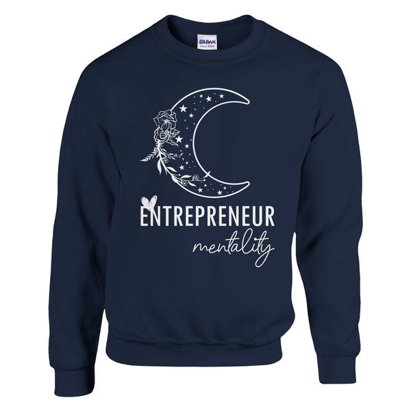 Empower Your Journey - Entrepreneurial Spirit - Navy - Sweatshirts