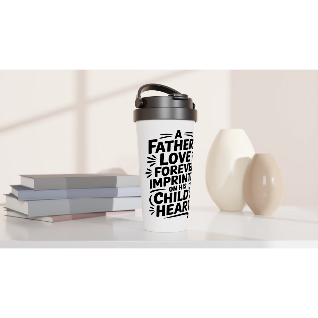 Forever Dad Love – 15oz Travel Mug - Default Title - Mugs