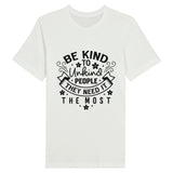 Be the Light - Radiate Kindness in Every Stitch - White - T-shirts