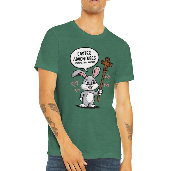 Easter Adventures Begin with Brother – Fun T-Shirt - - T-Shirt