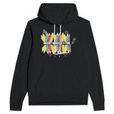 Heart + Chalk = You Hoodie – Celebrating Educators - Black - Hoodies