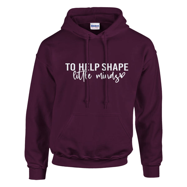 Nurturing Little Minds - Wear Your Support - Maroon - Hoodies