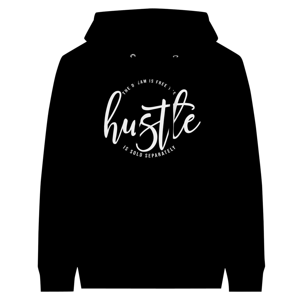 Hustle & Dreams Premium Unisex Pullover Hoodie - Black - Hoodies