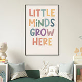 Inspire Growth – Metal Framed Poster Gift for Kids & Teens - Default Title - Metal Framed Posters