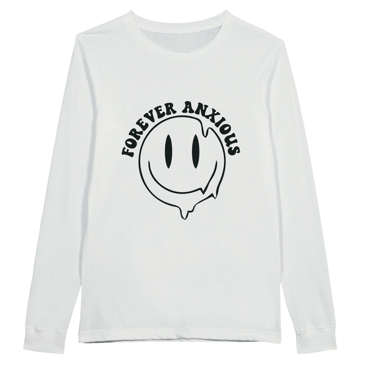 Eternal Emotions - Forever Anxious - White - Sweatshirts