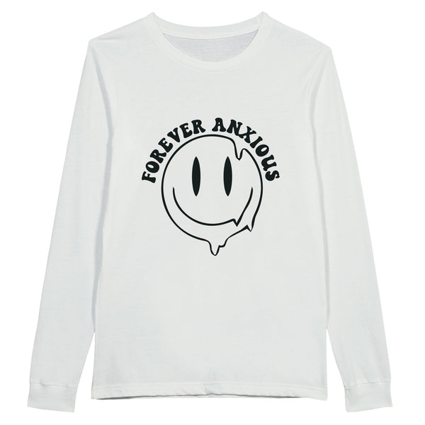 Eternal Emotions - Forever Anxious - White - Sweatshirts