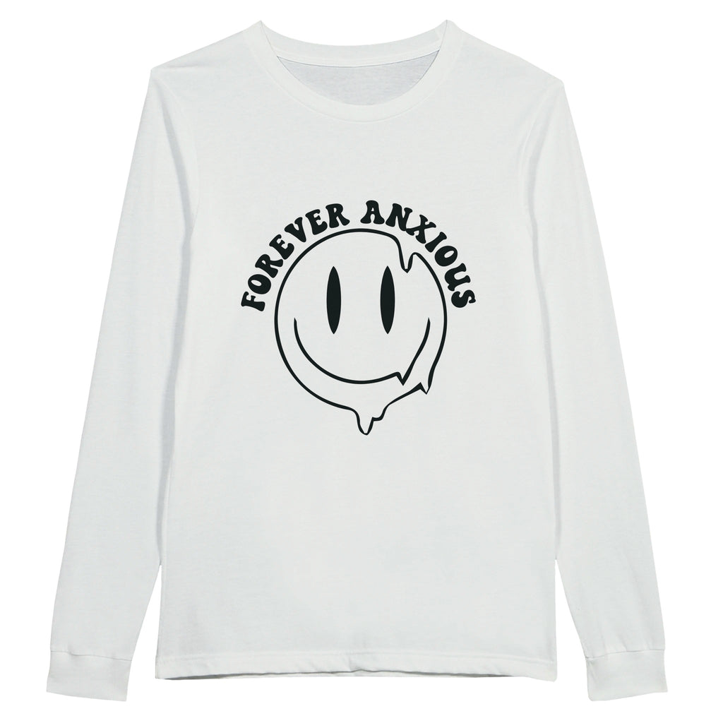 Eternal Emotions - Forever Anxious - White - Sweatshirts