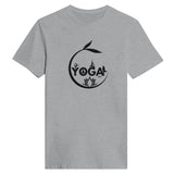 Mindful Comfort - YOGA Quote Tee Chic - Sports Grey - Print Material