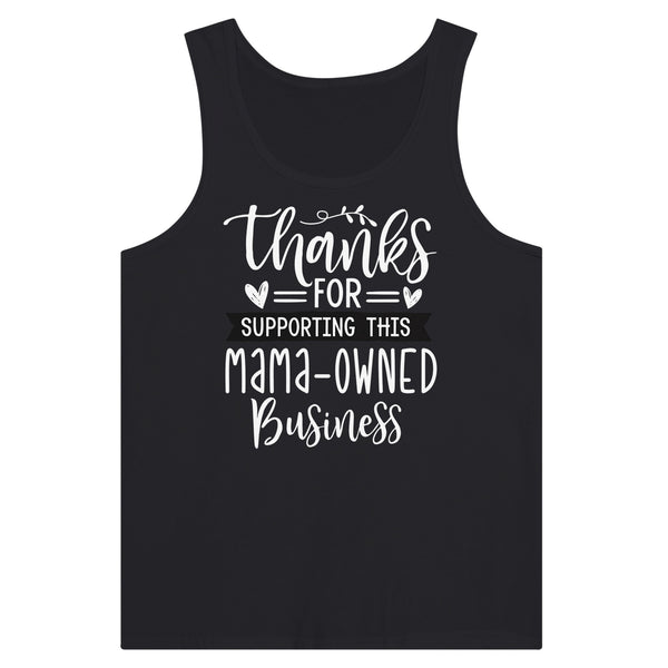 Empowering Moms - Thanks for Your Support - Black - Tank Tops