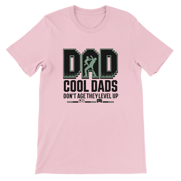 Gamer Dad Father’s Day T-Shirt | Bella + Canvas - Pink - T-Shirt