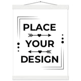 Vintage Vibes - Classic Matte Poster with Custom Magnetic Hangers - 30x40 cm 12x16″ White wall hanger - Posters With Hanger