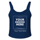 solid navy blend
