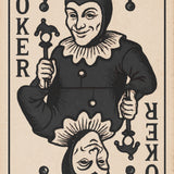 Vintage Jokers - Metal and Wooden Framed Poster - - Framed Posters