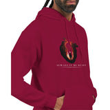 Transforming Moments - Celebrating Fatherhood - Cardinal Red - Hoodies