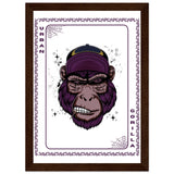 Elevate Your Decor - Steampunk, Funky, and Urban Gorilla Poster Set - - Wooden Framed Posters