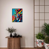 Vivid Style, Timeless Confidence - Wall Decor - - Canvas