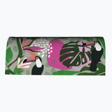 Tropical Elegance - The Toucans & Leaves Hand Towel - - Towels